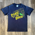 Vintage Panic At The Disco Band T Shirt Frog Blue Size S Hoodie, Sweatshirt | FlexRushtees.com
