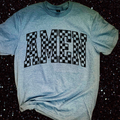 Checkered Amen T-Shirt