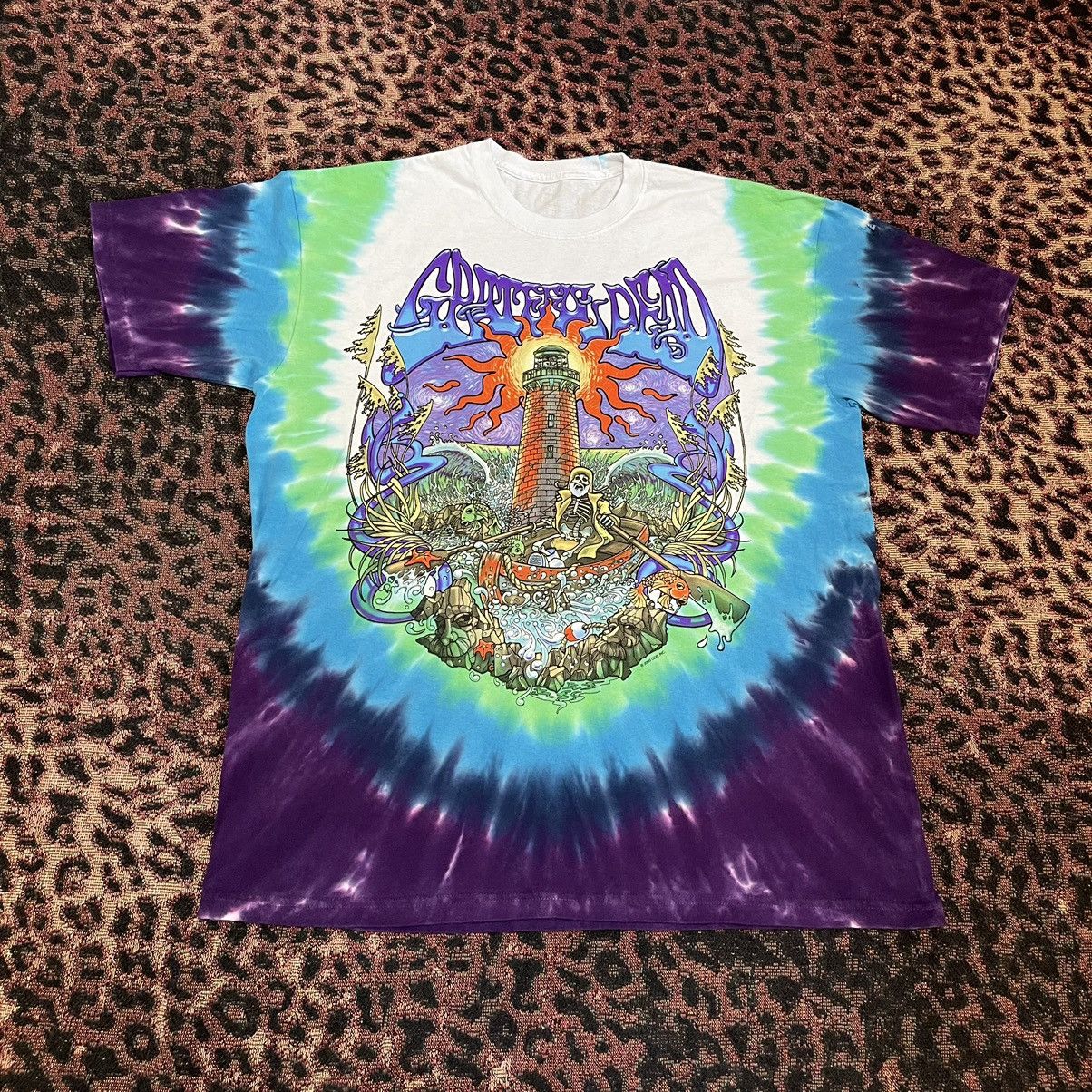 Grateful Dead Vintage 2000 Liquid Blue Grateful Dead Gdp Tie Dye Shirt Xl Hoodie, Sweatshirt | AU16VibeMintTees.com
