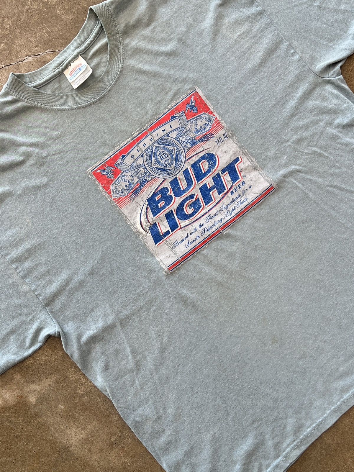 Vintage Bud Light Beer Company Tee Xl Hoodie, Sweatshirt | FlexRushtees.com