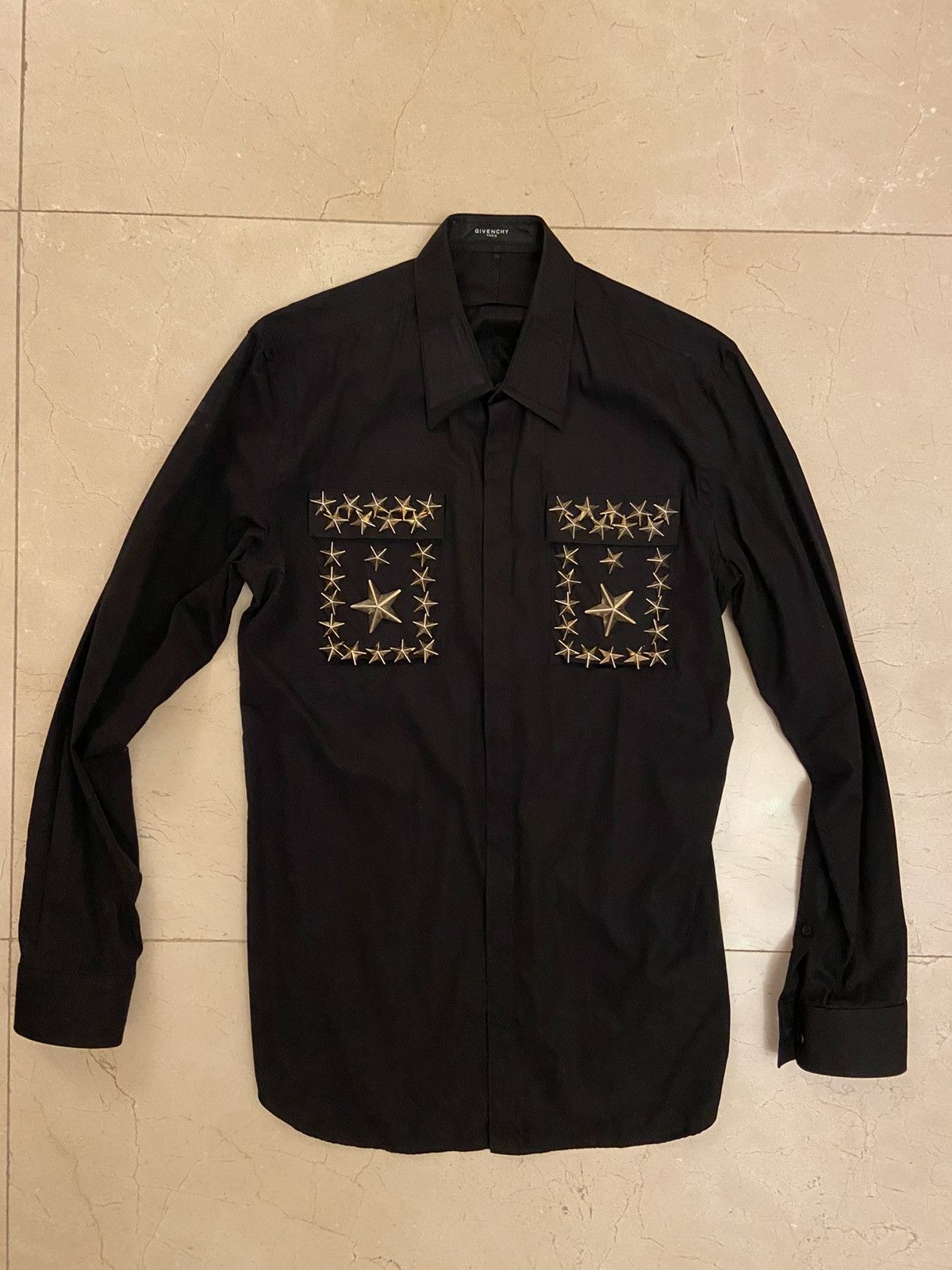 Givenchy 2010 Spring Summer Shirt Star Studs Hoodie, Sweatshirt | FlexRushtees.com