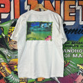 Vintage 90s Speedo Beach Tee Size Large