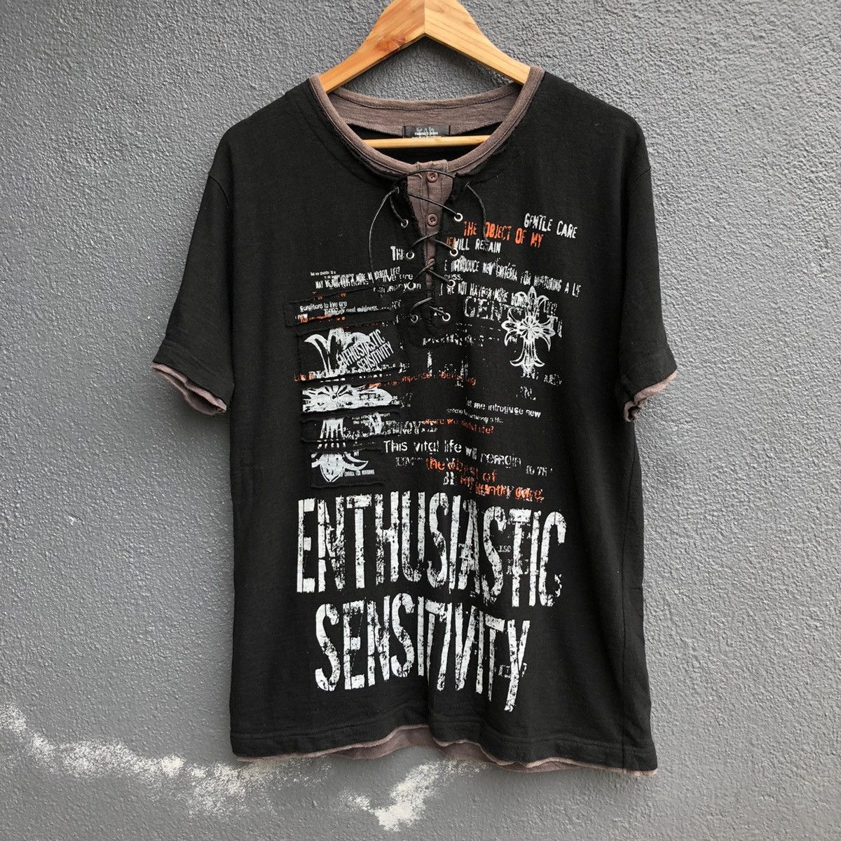 Japanese Brand X Seditionaries Japanese Brand Triune 3 Design Punk Style Tshirt
