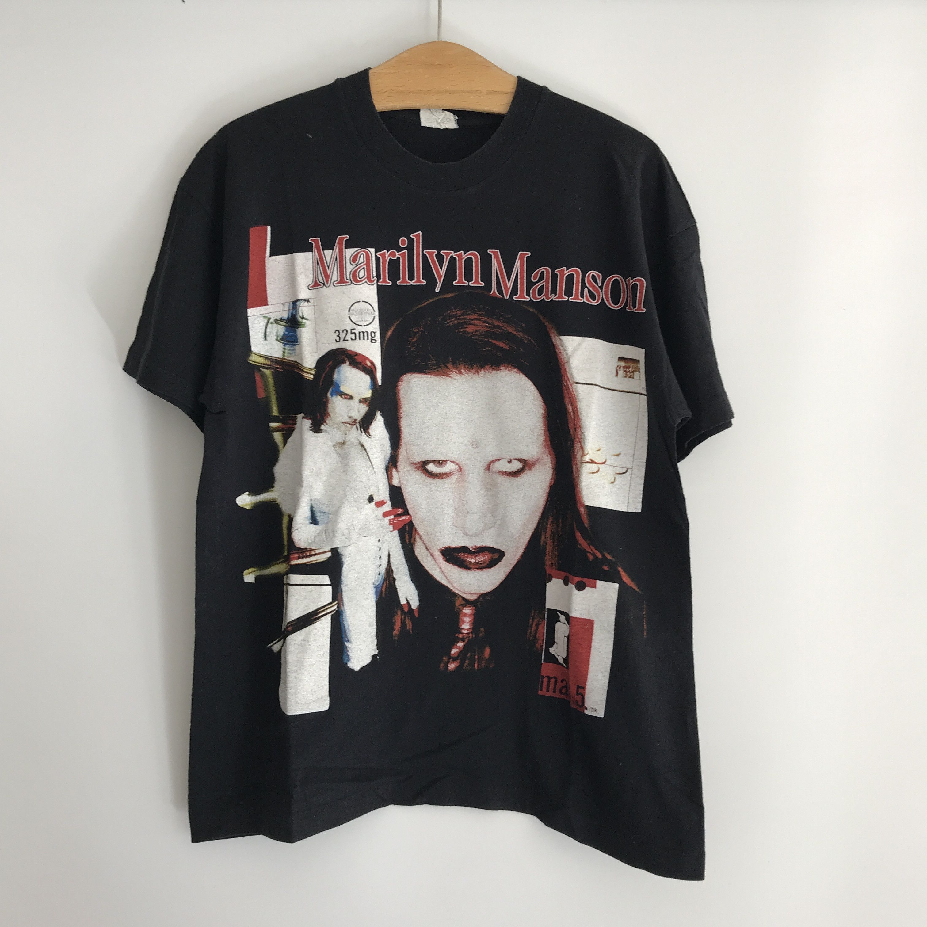 Vintage Marilyn Manson Bootleg T Shirt Hoodie, Sweatshirt | FlexRushtees.com