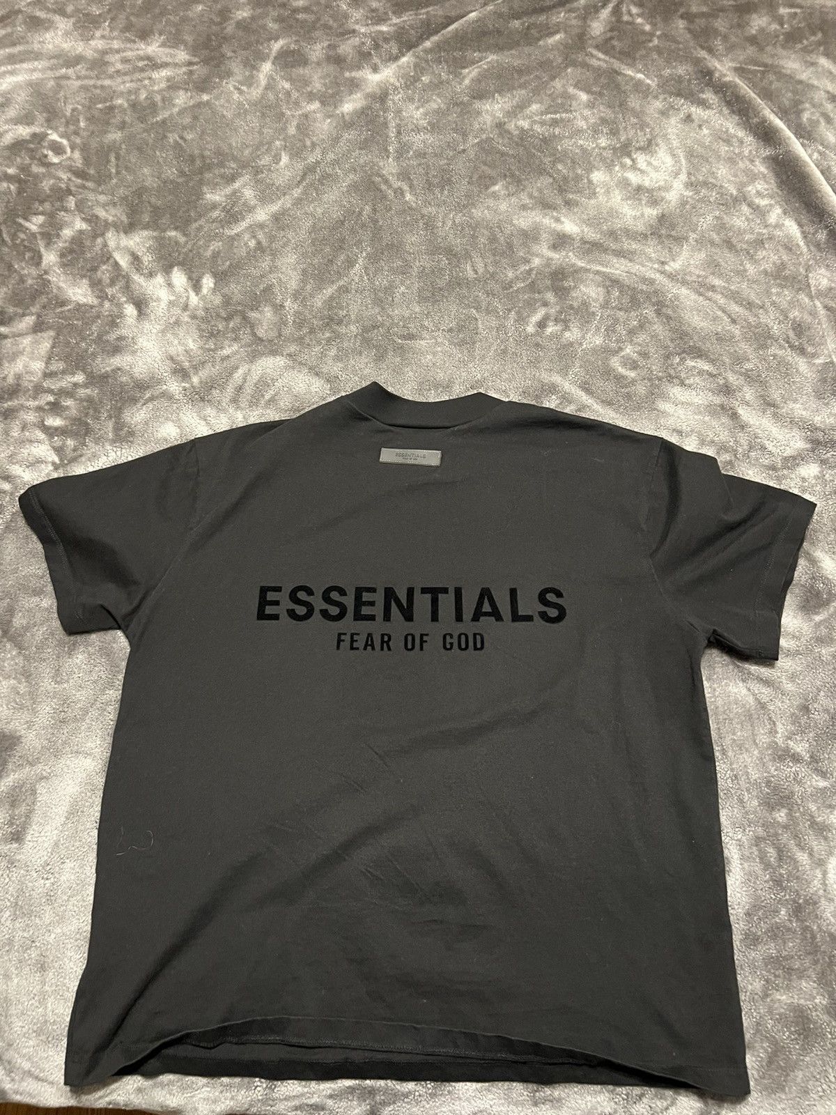 Essentials Black Tee Hoodie, Sweatshirt | FlexRushtees.com