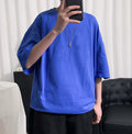 Other Custom Blue Oversized Tee Hoodie, Sweatshirt | FlexRushtees.com
