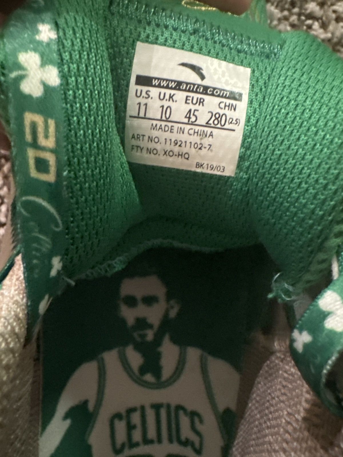 Vintage Anta Gordon Daniel Hayward Kt4 Celtics T-Shirts, Hoodie, Sweatshirt | AU16VibeMintTees.com