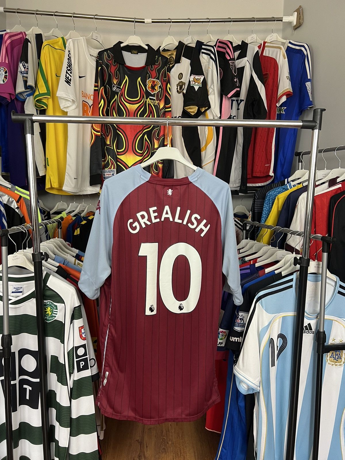 Jersey Kappa Aston Villa 2020 21 Grealish 10