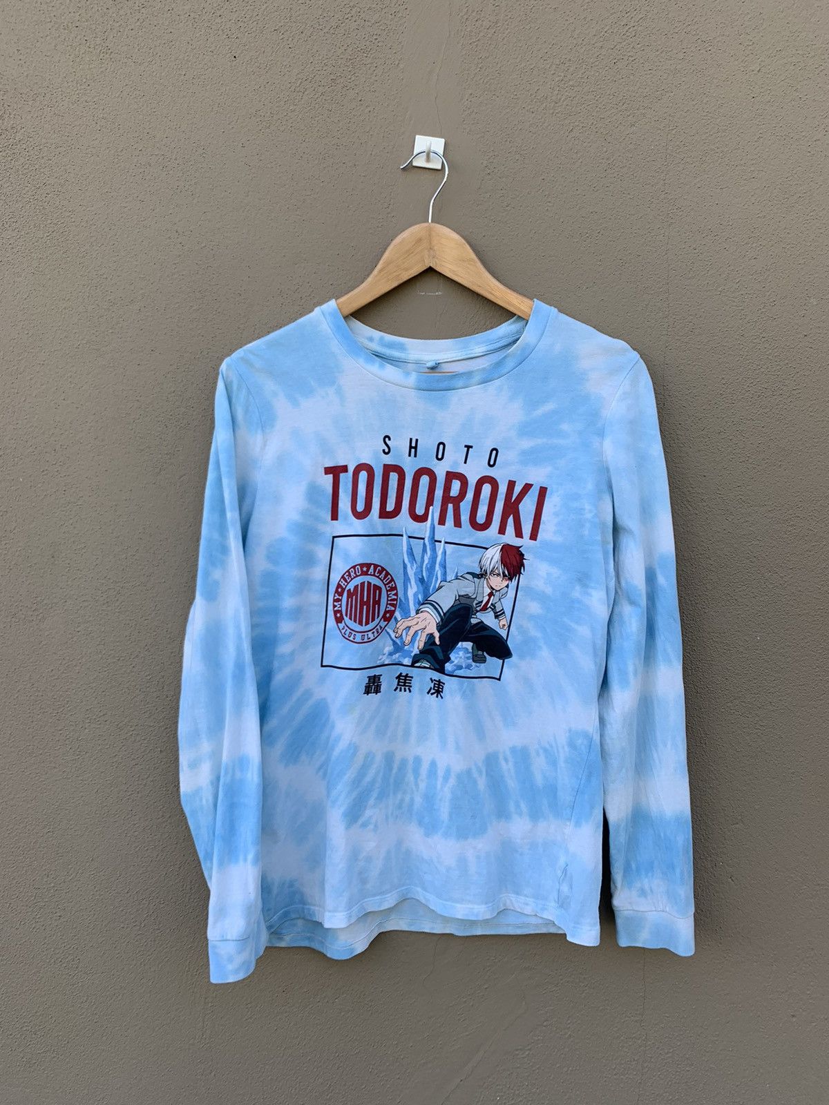 Japanese Anime My Hero Academia Long Sleeve Tee