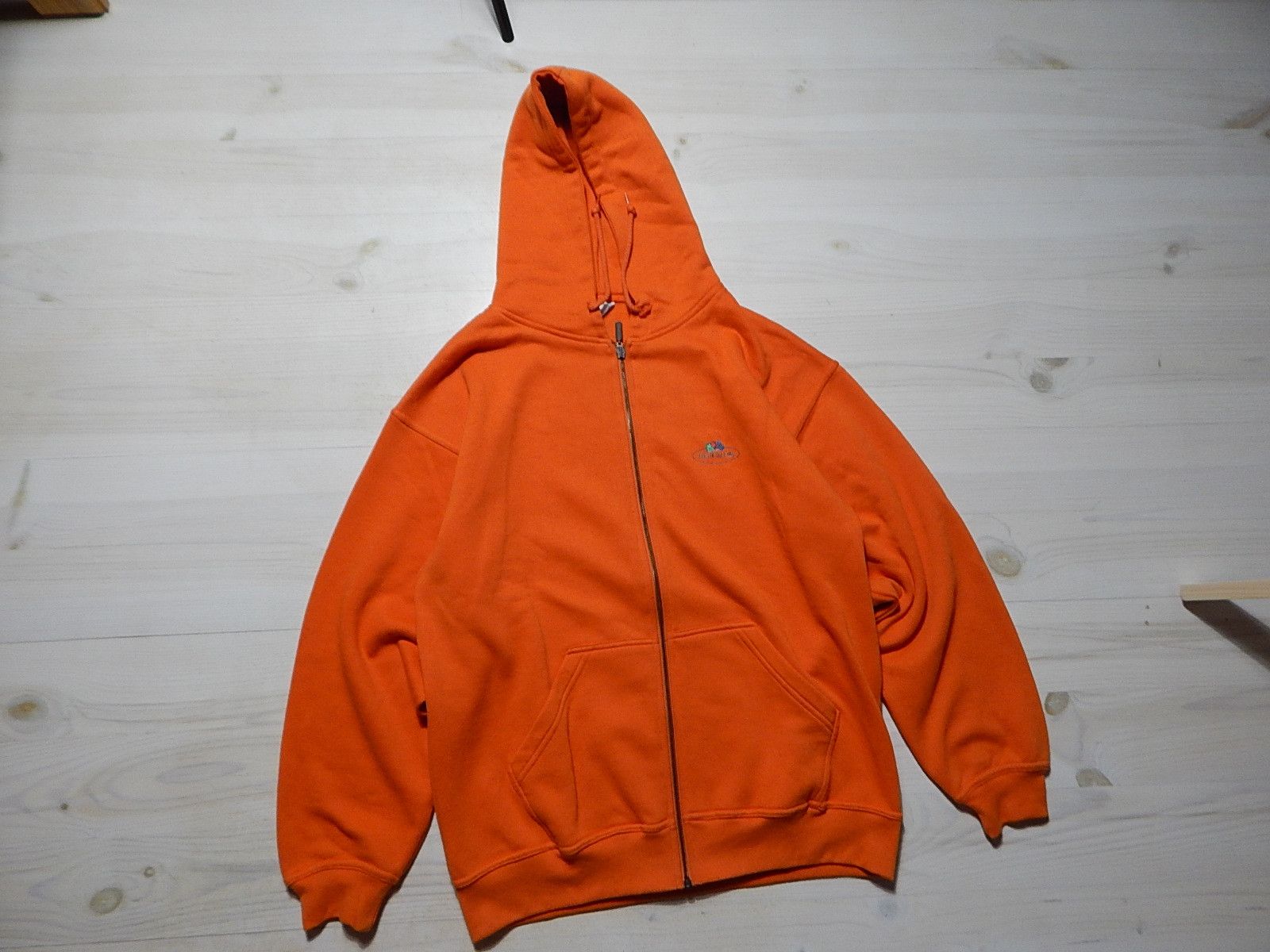 Vintage Fruit Of The Loom Zip Up Hoodie