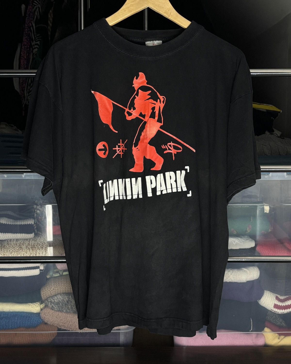 Band Tees Linkin Park Hybrid Theory Vintage Archive Band Tee Rare Hoodie, Sweatshirt | FlexRushtees.com