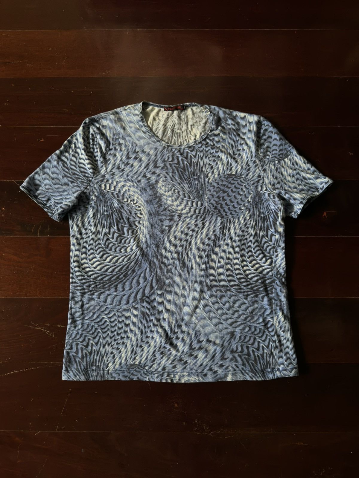 Cavalli Roberto Cavalli Spring 2001 Psychedelic Print Tee