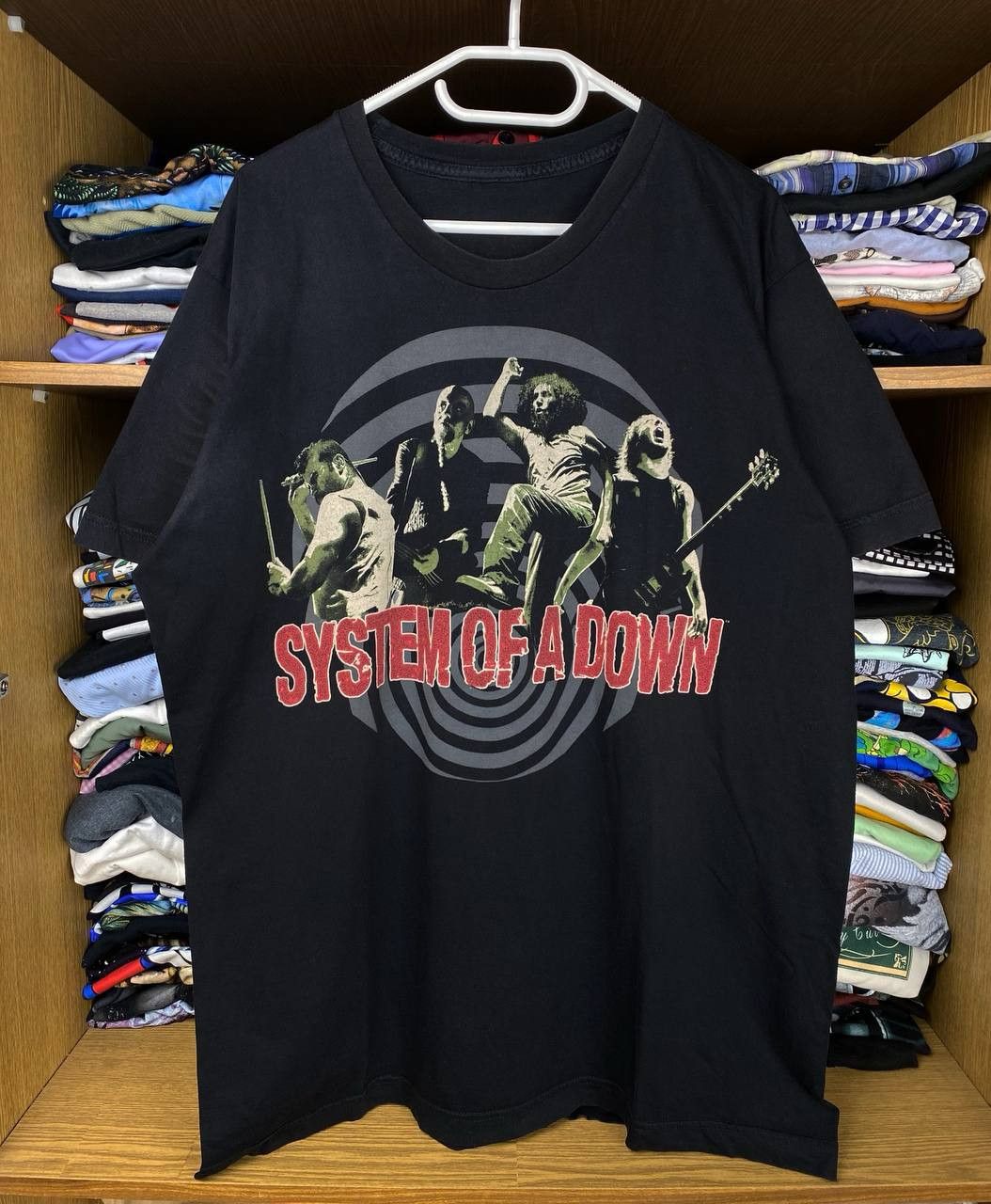 Band Tees Vintage System Of A Down 2011 Graphic Tour 00s Tee Hoodie, Sweatshirt | FlexRushtees.com