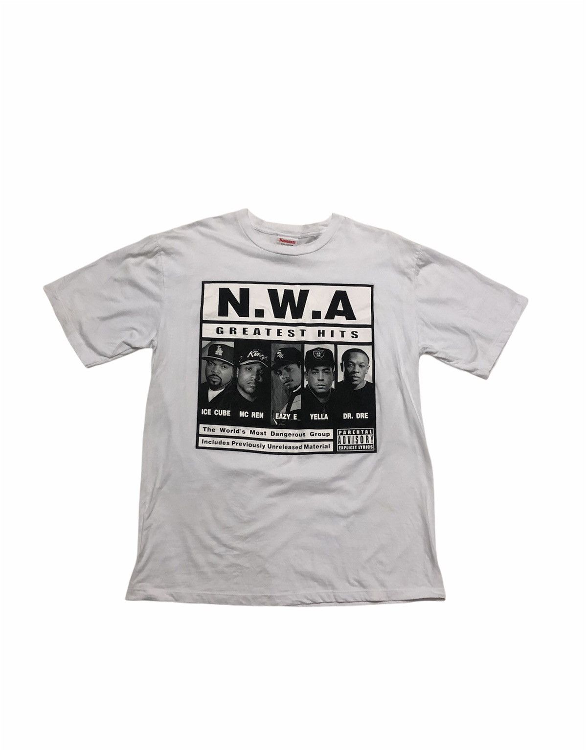 Vintage N W A Greatest Hits Rap Tee T Shirt Hoodie, Sweatshirt | FlexRushtees.com
