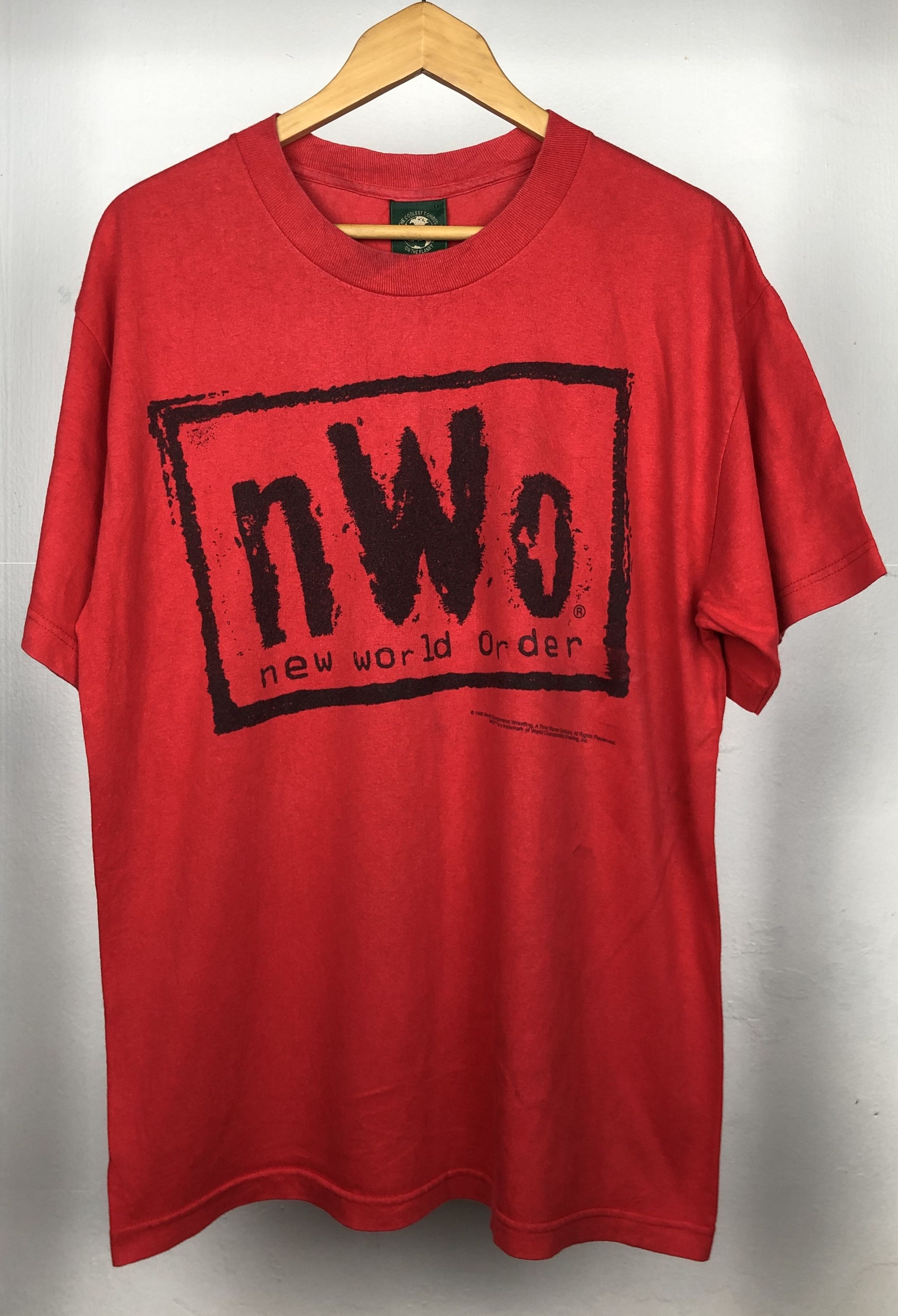 Wcw Nwo X Wwf Vintage Nwo New World Order Wrestling Tee Hoodie, Sweatshirt | FlexRushtees.com