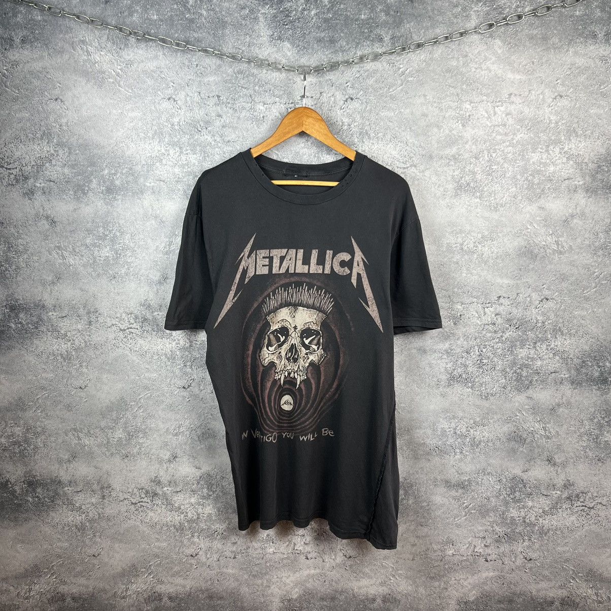 Band Tees Metallica In Vertigo You Will Be Vintage Distressed Tee Hoodie, Sweatshirt | FlexRushtees.com