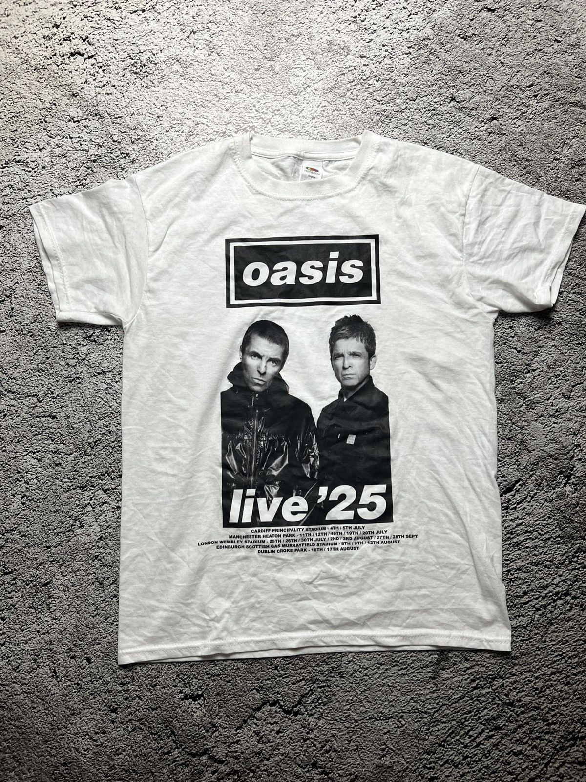 Band Tees 2025 Oasis Live 25 Uk United Kingdom Tour T Shirt Hoodie, Sweatshirt | FlexRushtees.com