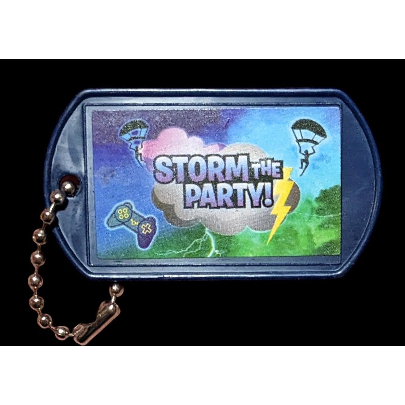 Other Fortnite Storm The Party Dog Tag Style Pendant