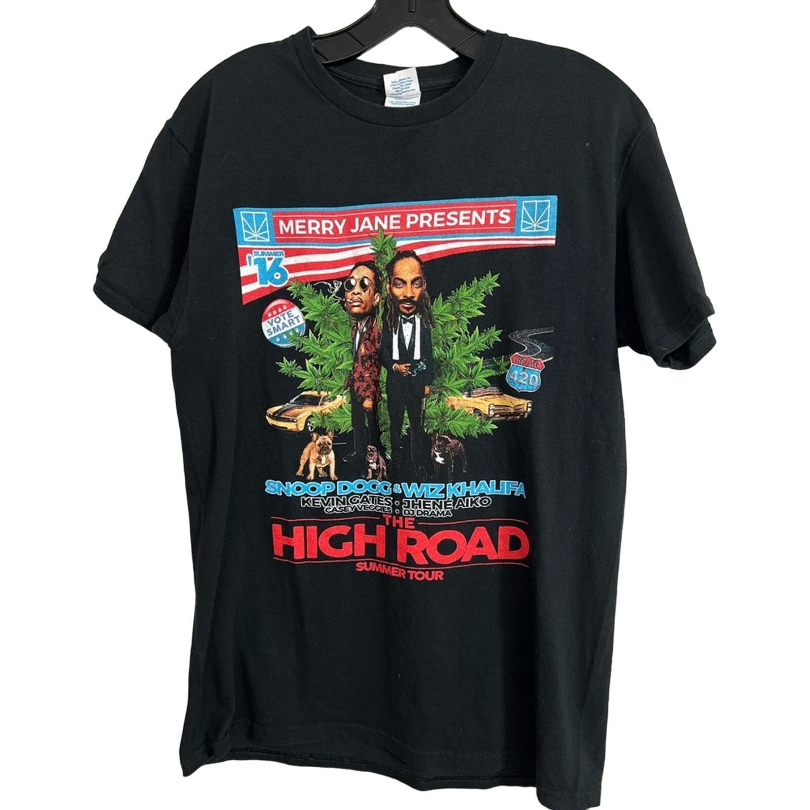 Delta Snoop Dogg Wiz Khalifa The High Road Summer Tour Tee 2016 Hoodie, Sweatshirt | FlexRushtees.com