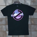 Vintage Ghostbusters Shirt Adult Small Black Graphic Ghost Short Sleeve Casual Mens