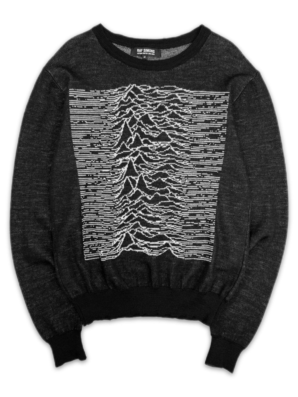 Simons Aw03 Raf Simons Unknown Pleasures Closer Joy Division Knit Sweater T-Shirts, Hoodie, Sweatshirt | AU16VibeMintTees.com