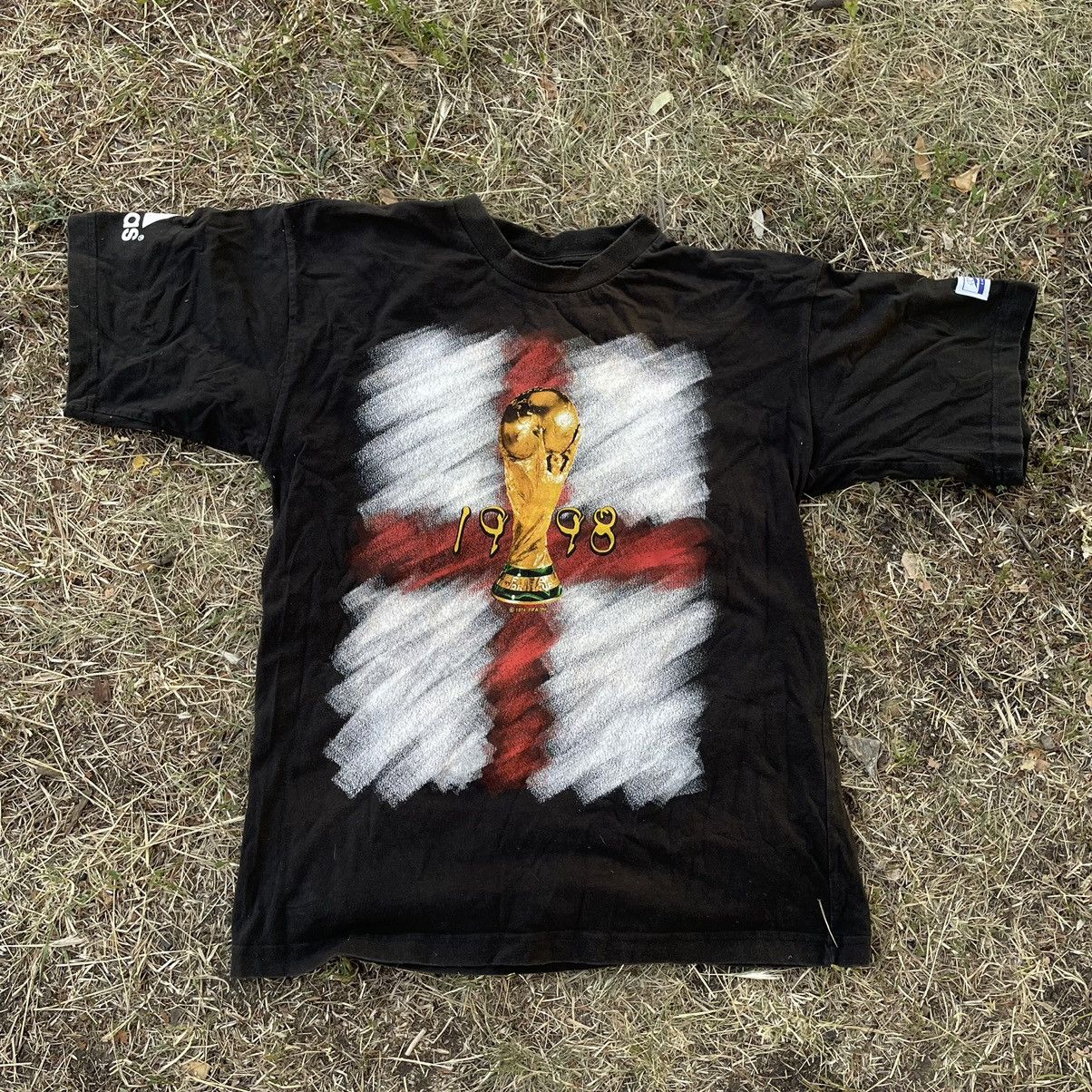 Vintage 90s France 98 Fifa Football Tee Art Streetwear Hoodie, Sweatshirt | FlexRushtees.com