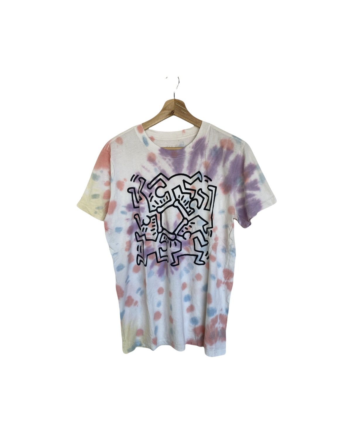 Haring Tiedye Keith Haring Pop Art Tees Hoodie, Sweatshirt | FlexRushtees.com