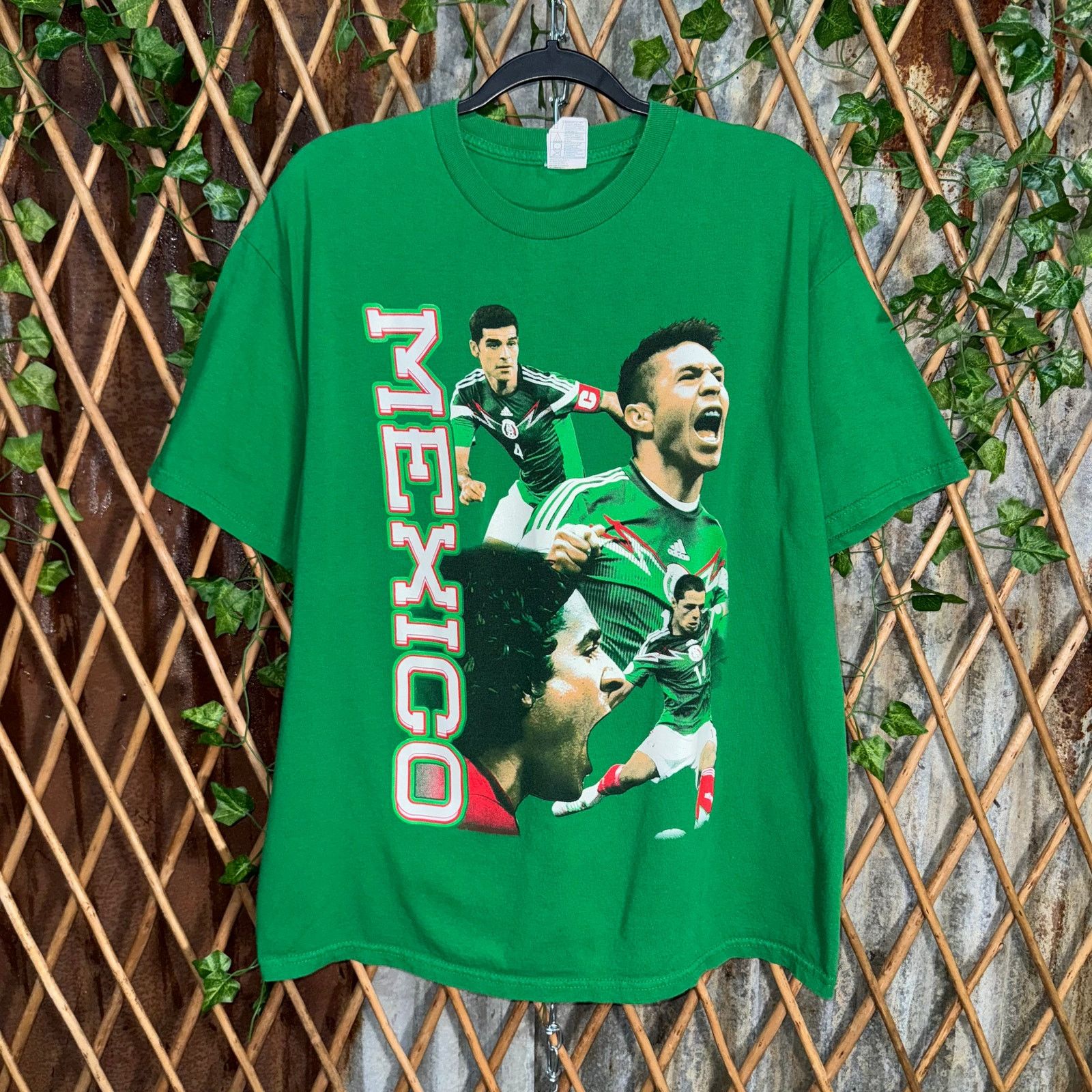 Vintage Y2k Mexico Soccer Football 2000s Sportswear T Shirt