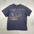 Vintage 90s Camping Art Unlimited Nature Print T Shirt Xl