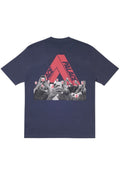 Palace Tri Phone Tee Navy Size Large Hoodie, Sweatshirt | FlexRushtees.com