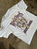 Vintage Lakers Back To Back 87 88 World Champs Tee Medium Hoodie, Sweatshirt | FlexRushtees.com