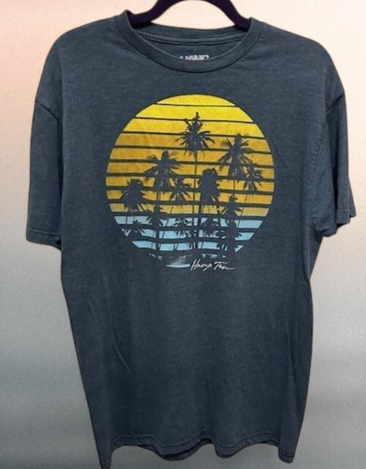 Ten Hang Ten Mens Tee Sz L Tropical Summer