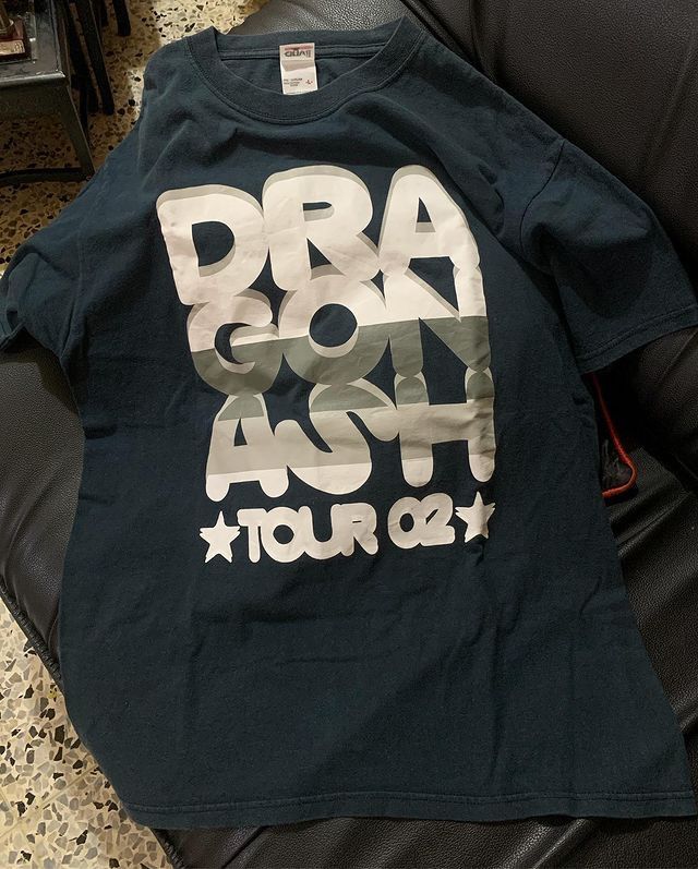 Band Tees X Vintage Dragon Ash Tour 2002