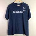 Gildan Funny The Godfather Movie Baby T Shirt Navy Blue White Xl