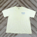 Delta Vintage Moto Racing Motorcycle Michelin Shirt Mens Xl White Graphic Tee 2000s