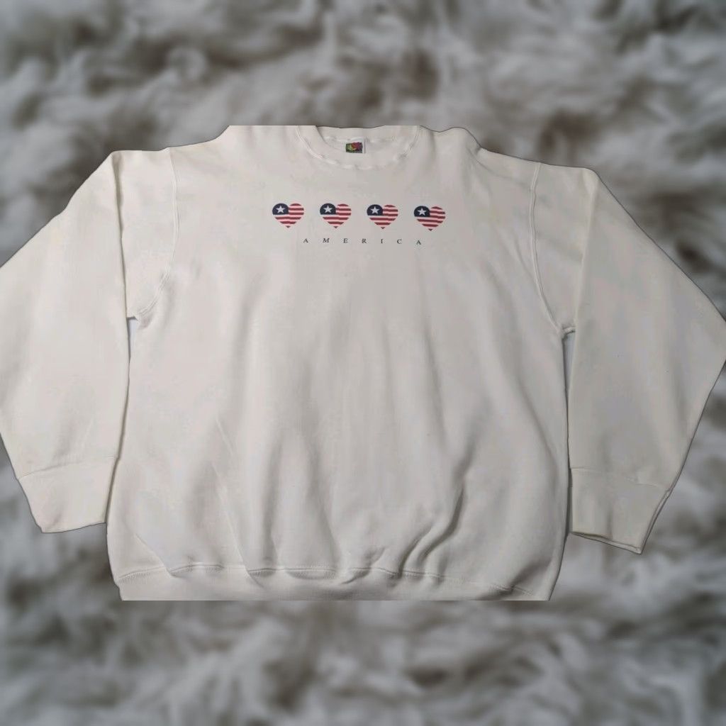 Fruit Of The Loom Fruit Of The Loom Men S Xl White Cotton Blend T Shirt Long Sleeve Fall Winter Mena