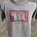 Native Vintage Prairie Mountain T Shirt Mens L Distressed Brown Usa Nebraska 1990s Cotton Graphic Pr