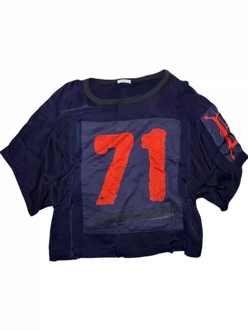 Van Noten Dries Van Noten Boxy Tee With Number 71 Hoodie, Sweatshirt | FlexRushtees.com