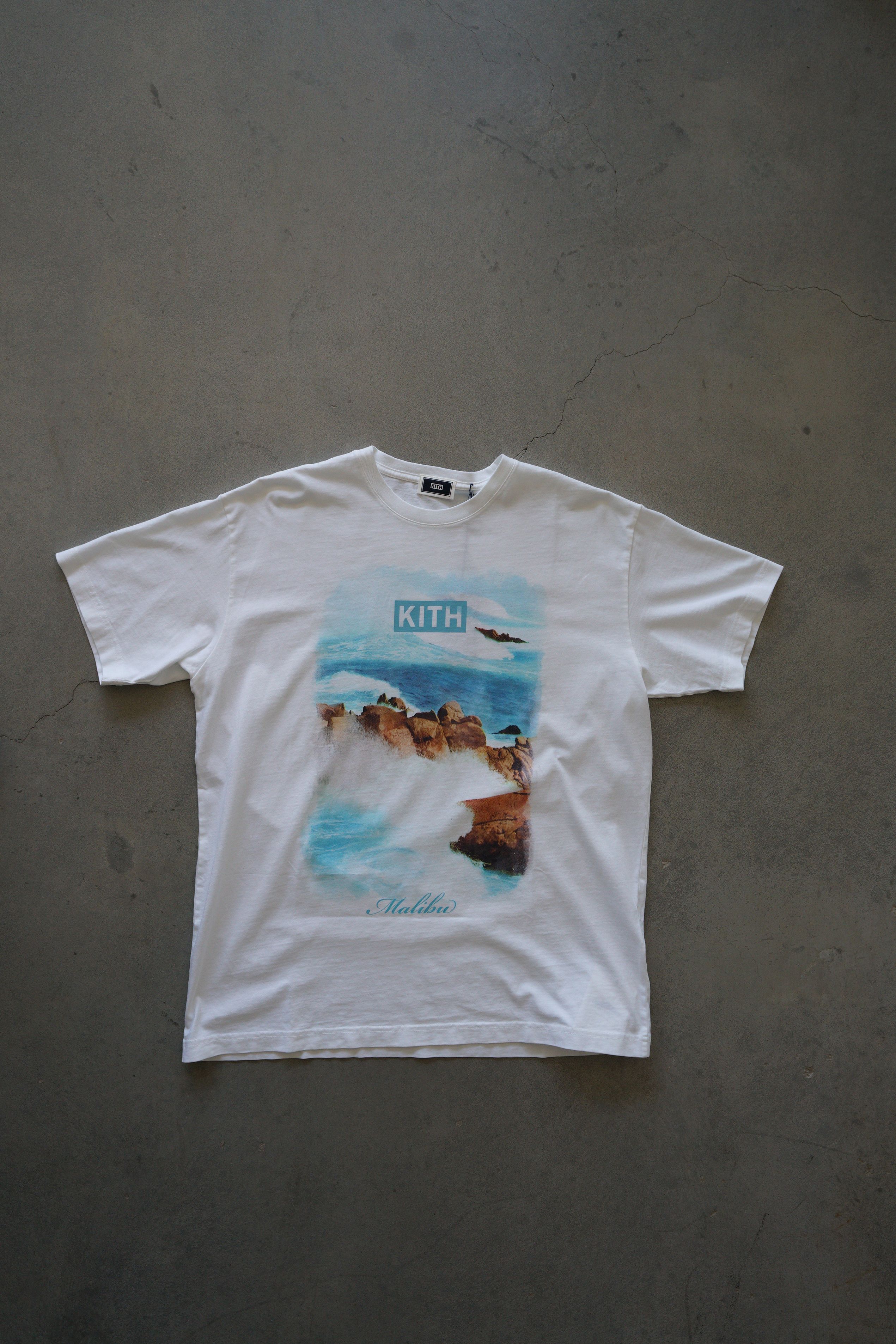 Kith Malibu Ocean Waves Tee L