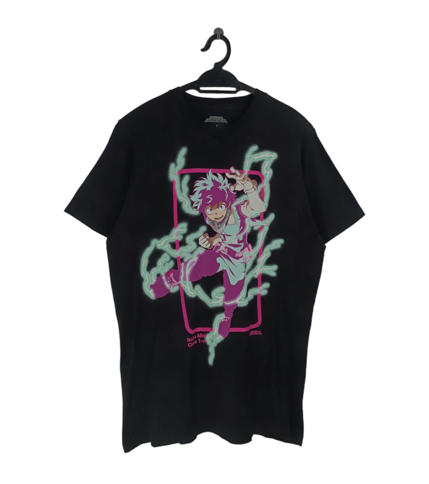 Anime Vintage My Hero Academia Deku Power Lightning Tee Bleach Hoodie, Sweatshirt | FlexRushtees.com