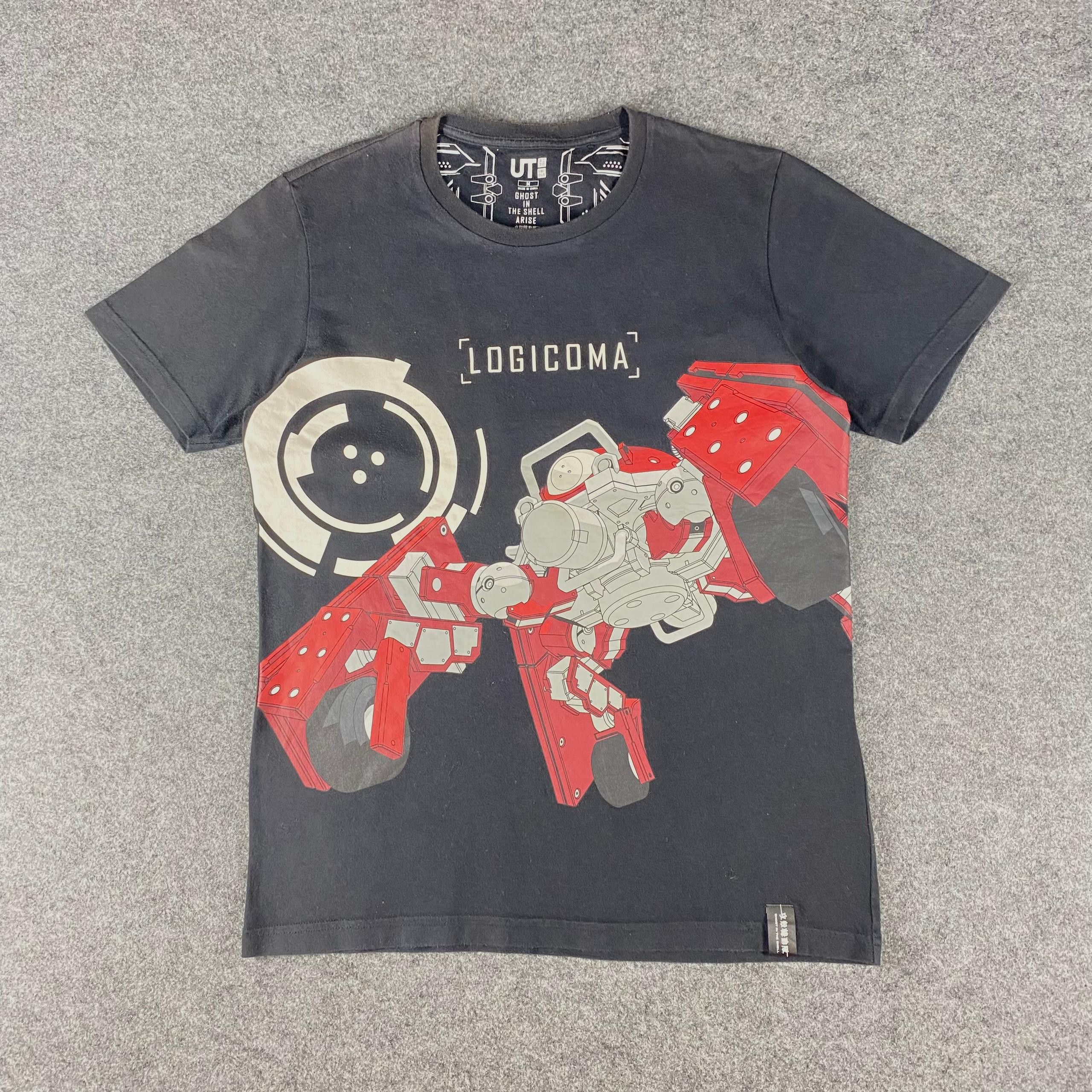Anime Vintage Ghost In The Shell By Uniqlo Tshirt