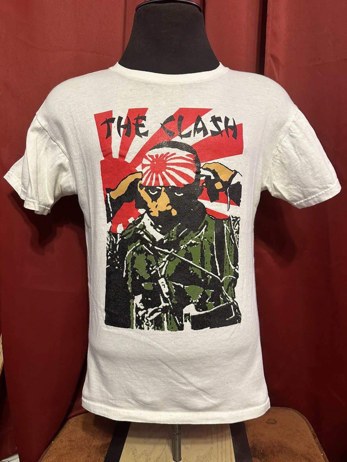 Vintage The Clash Tshirt 90 S Kamikaze Band Tee Grail Hoodie, Sweatshirt | FlexRushtees.com