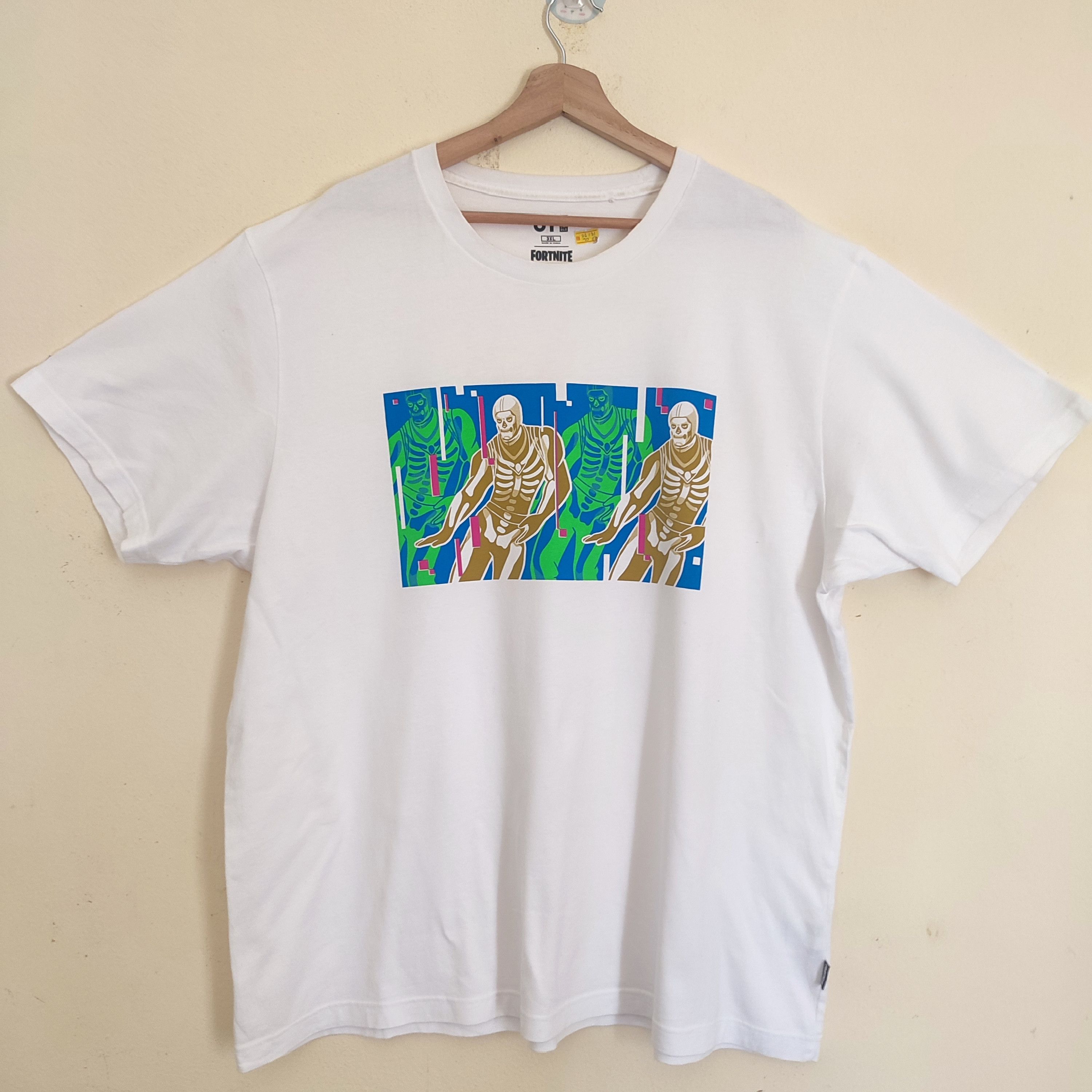 Japanese Brand Fortnite X Uniqlo Japanese Anime Tshirt