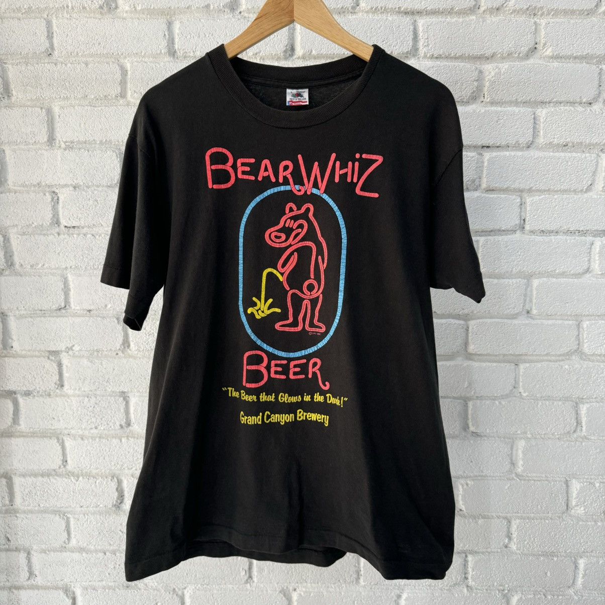 Vintage Bear Whiz Beer Tee Hoodie, Sweatshirt | FlexRushtees.com