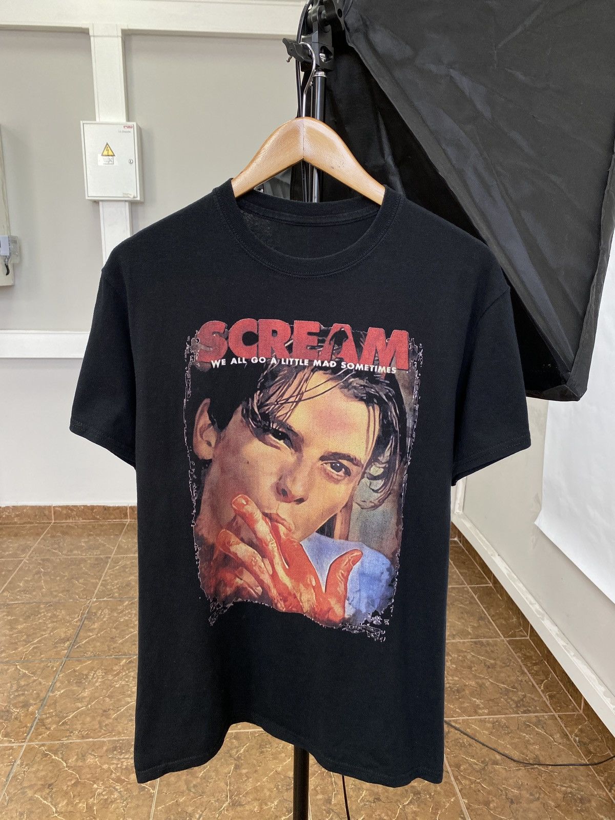 Expert Horror Scream Billy Loomis We All Go A Little Mad Sometimes T Shirt