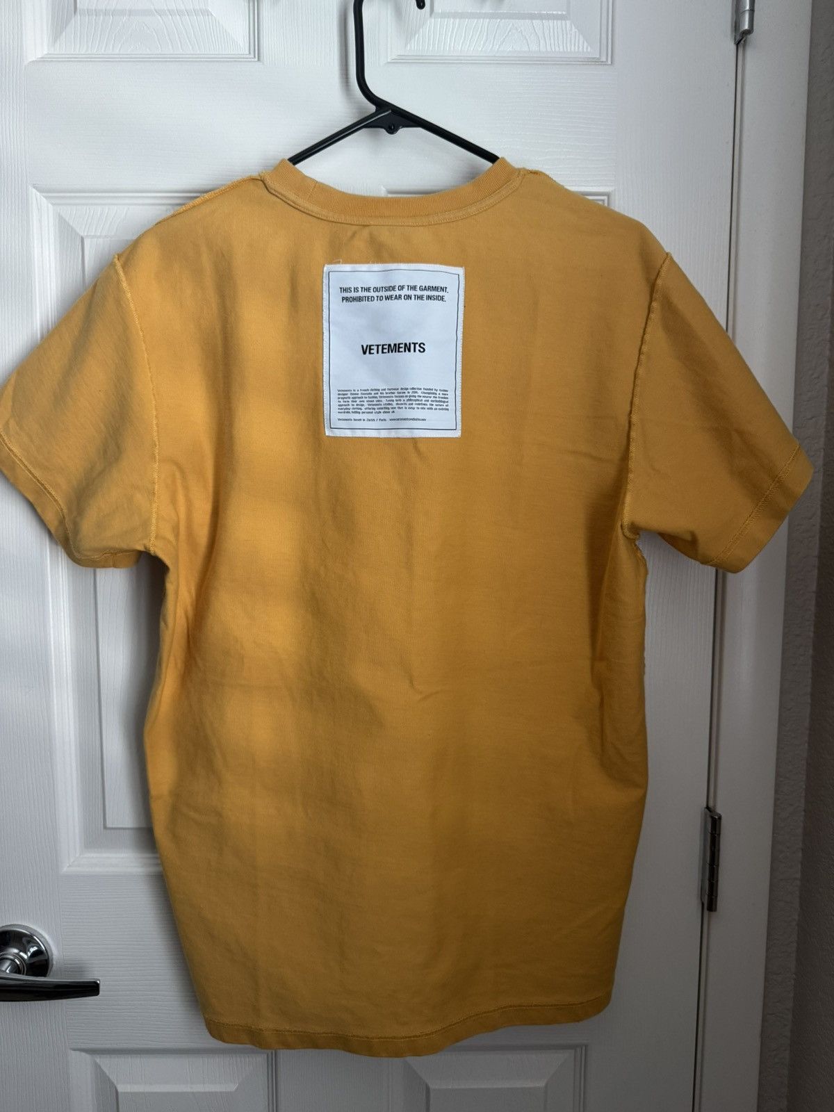 Vetements Inside Out Tee Hoodie, Sweatshirt | FlexRushtees.com