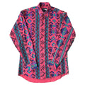 90s Wrangler Shirt Aztec Brushpopper Rodeo Cowboy Shirt Vntg