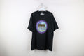 Vintage Y2k 2000 Millennium Spell Space T Shirt Black Usa