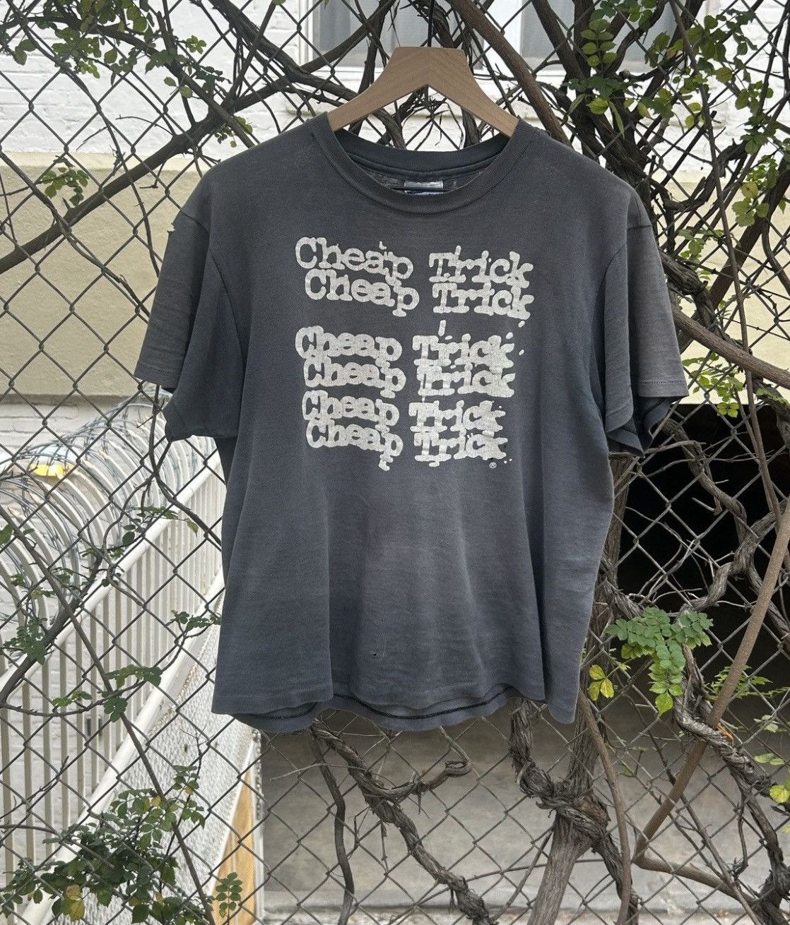 Hanes 1980 S Cheap Trick Tour Tee Hoodie, Sweatshirt | FlexRushtees.com