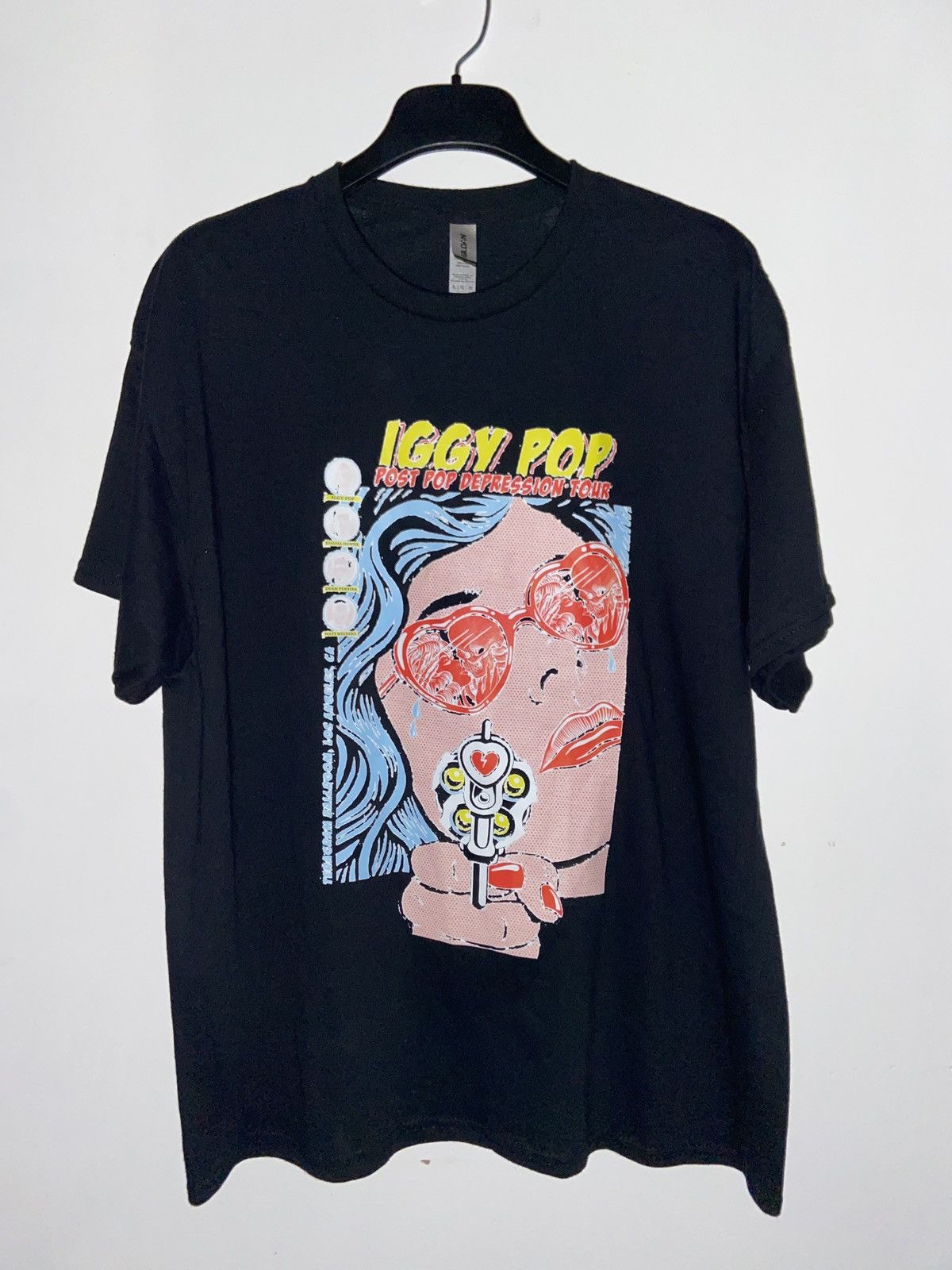 Iggy Pop Post Pop Depression Tour Tee Xl Custom Merch Uni Hoodie, Sweatshirt | FlexRushtees.com